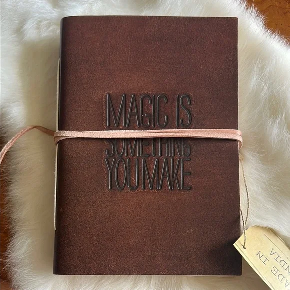 Leather Journal “Magic is Something You Make” - Picture 6 of 6